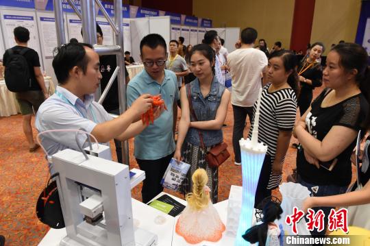 ͼΪ��Ƹ���ֳ����˲ŷ�չ�����´�ҵչʾ�������