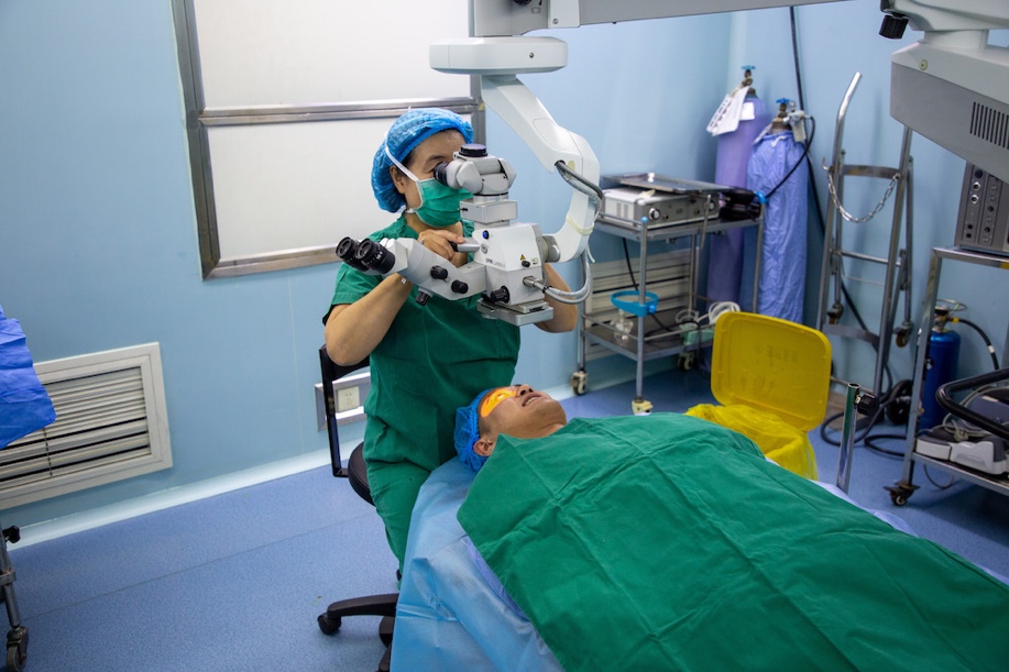 术前检查、消毒等准备措施