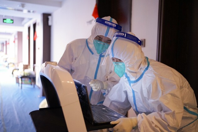 普渡机器人驰援奥运工作者隔离酒店,扎紧“外防输入”口子