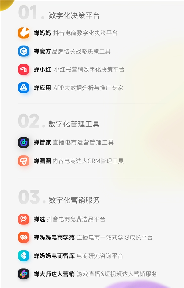 蝉大师推出数字营销服务矩阵:品牌战略升级 千百万商家正在使用