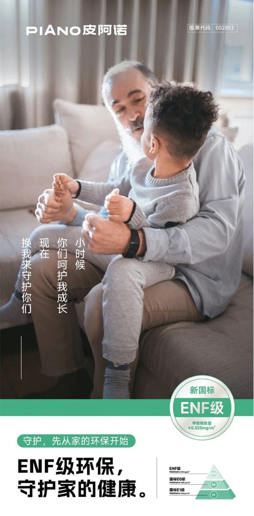 权威认证 品质保障 | 皮阿诺无醛添加实木颗粒板通过ENF级环保检测!