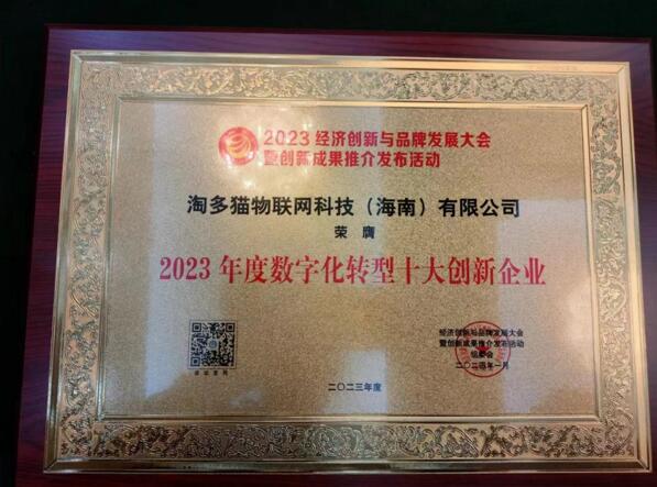 淘多猫受邀参加2023经济创新与品牌发展大会