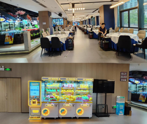 悭猪娃娃机入驻丰生水喜餐饮品牌,共创娱乐+餐饮新体验