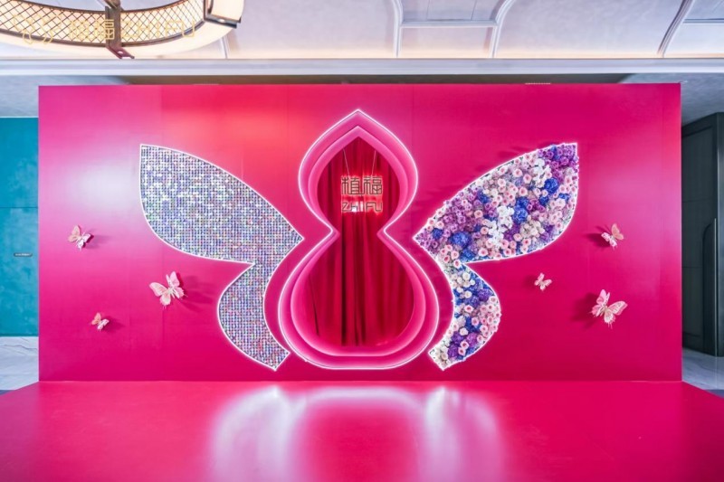 图说:充满东方美学韵味的植福品牌打卡点