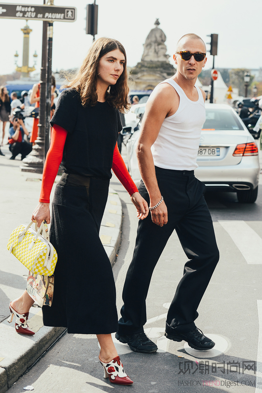 露出脚踝,你高的不是一点点