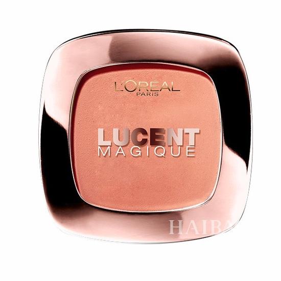 欧莱雅奇焕好气色丝柔腮红 C1珊瑚橙