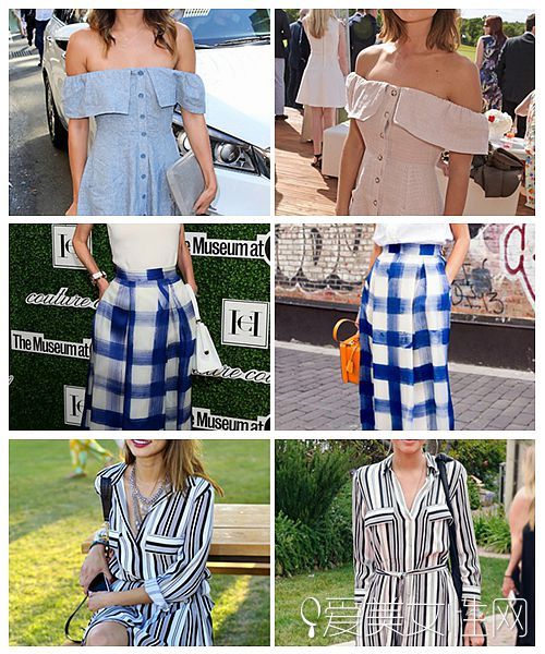 红毯撞衫真不算什么 她们居然连私服都撞了